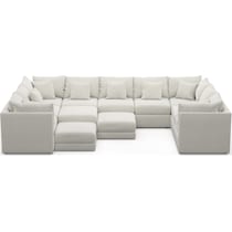 nest gray sectional   