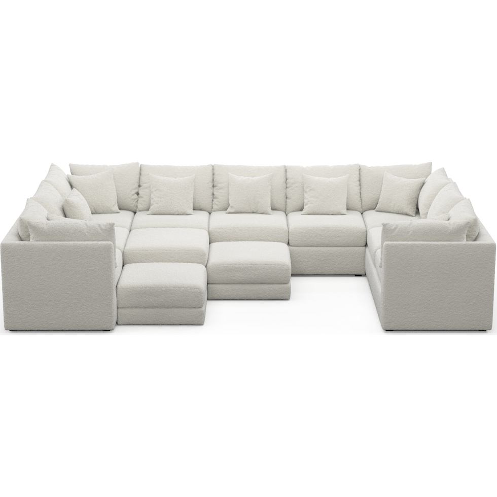 nest gray sectional   