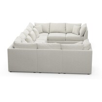 nest gray sectional   