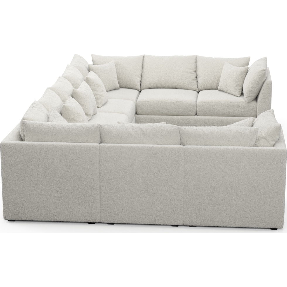 nest gray sectional   