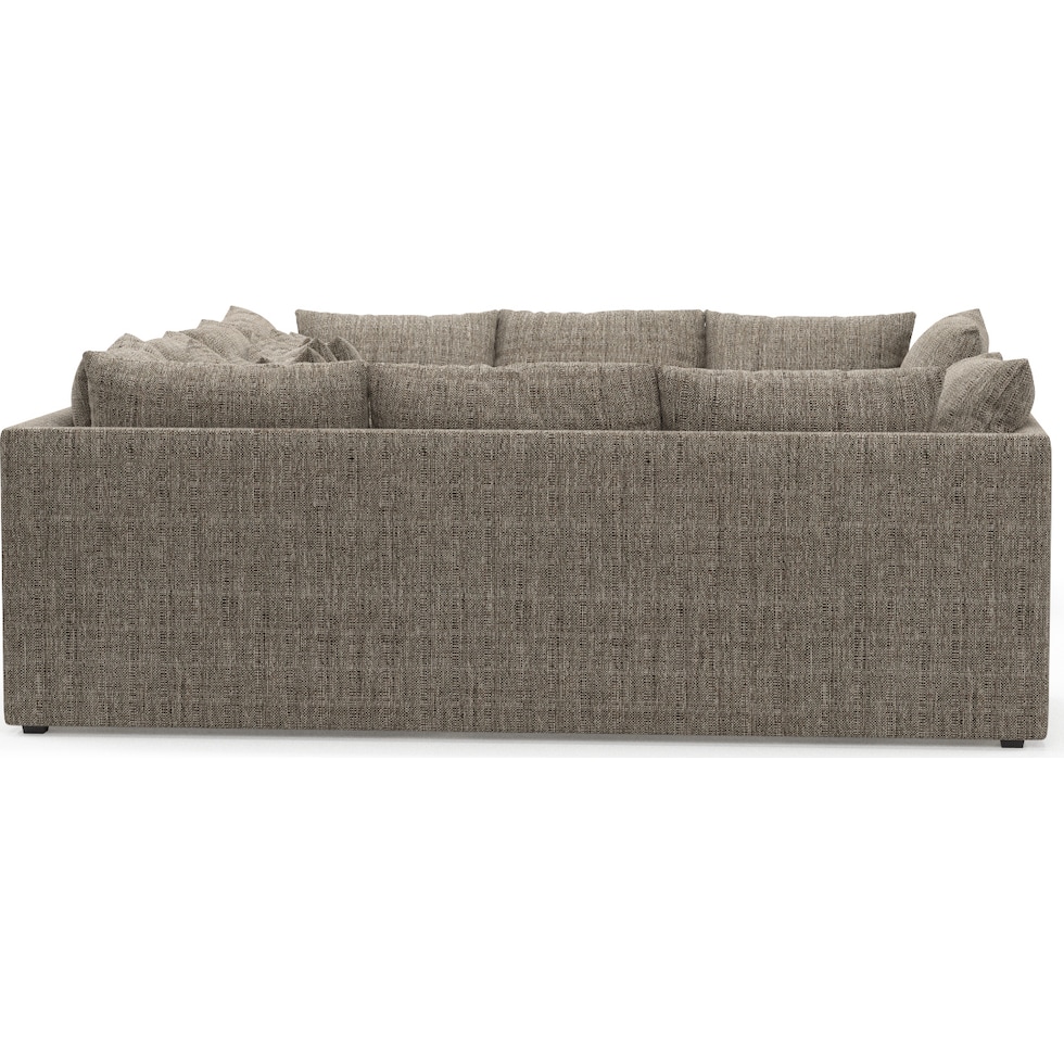 nest gray sectional   