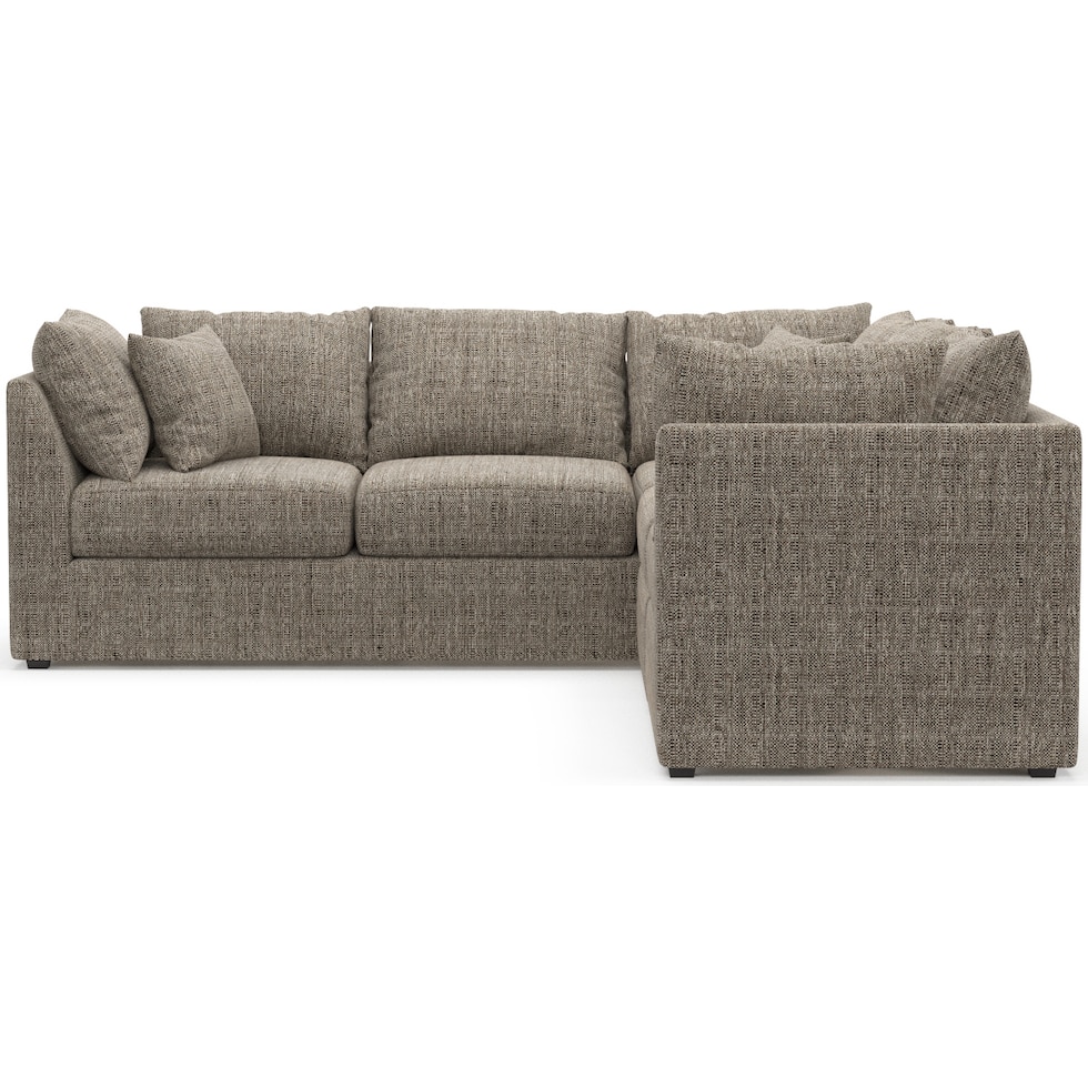 nest gray sectional   