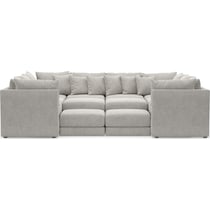nest gray sectional   