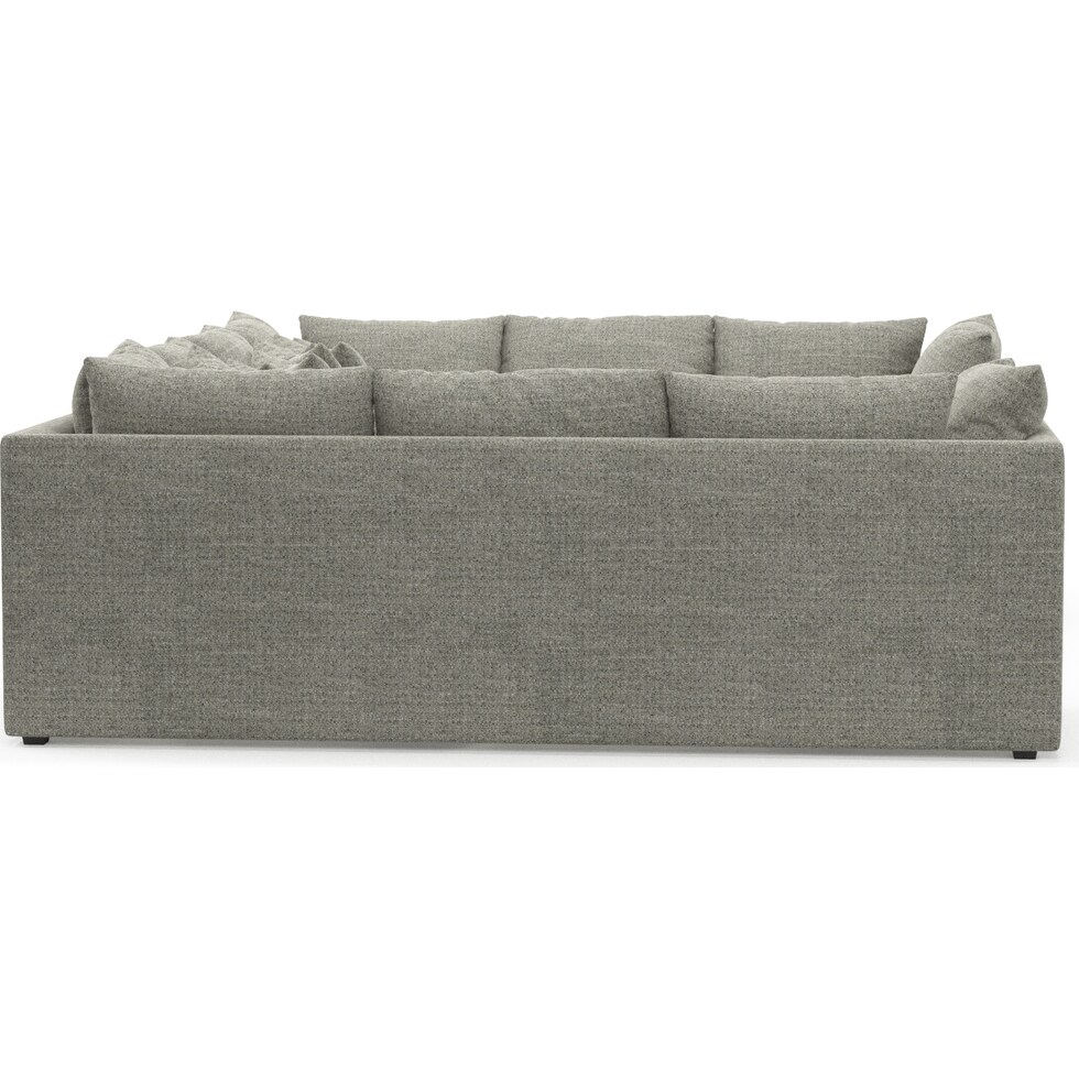 nest gray sectional   