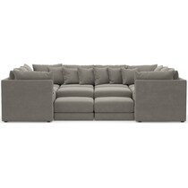 nest gray sectional   