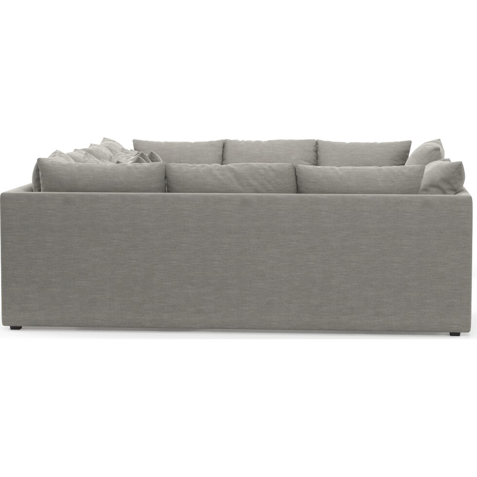 nest gray sectional   