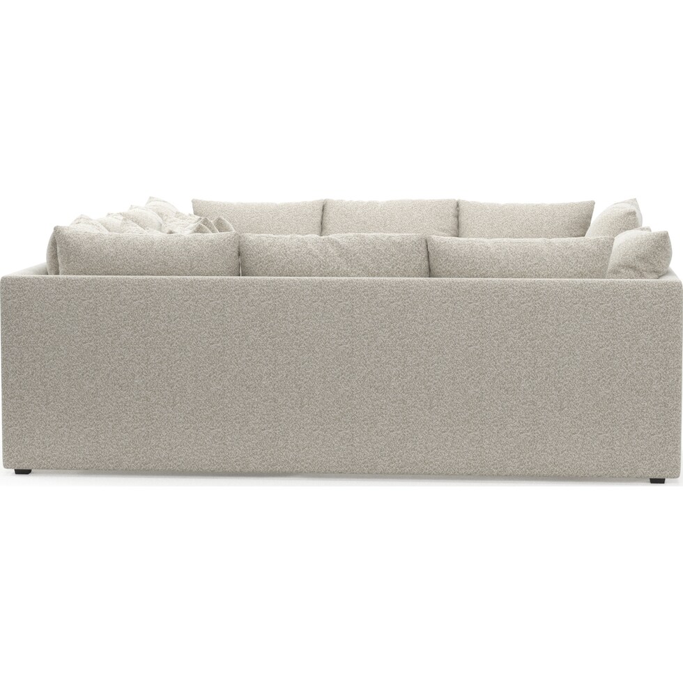 nest gray sectional   