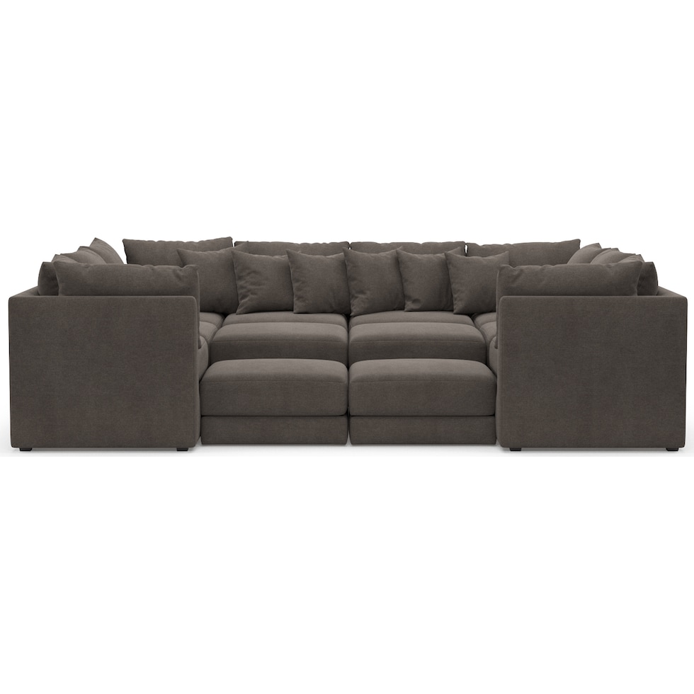 nest gray sectional   