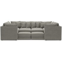 nest gray sectional   