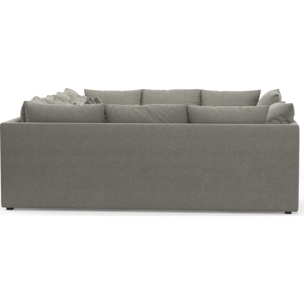 nest gray sectional   