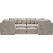 nest gray sectional   