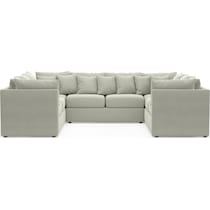nest gray sectional   