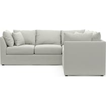 nest gray sectional   