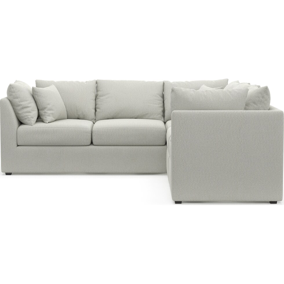nest gray sectional   