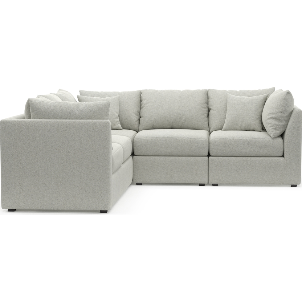nest gray sectional   