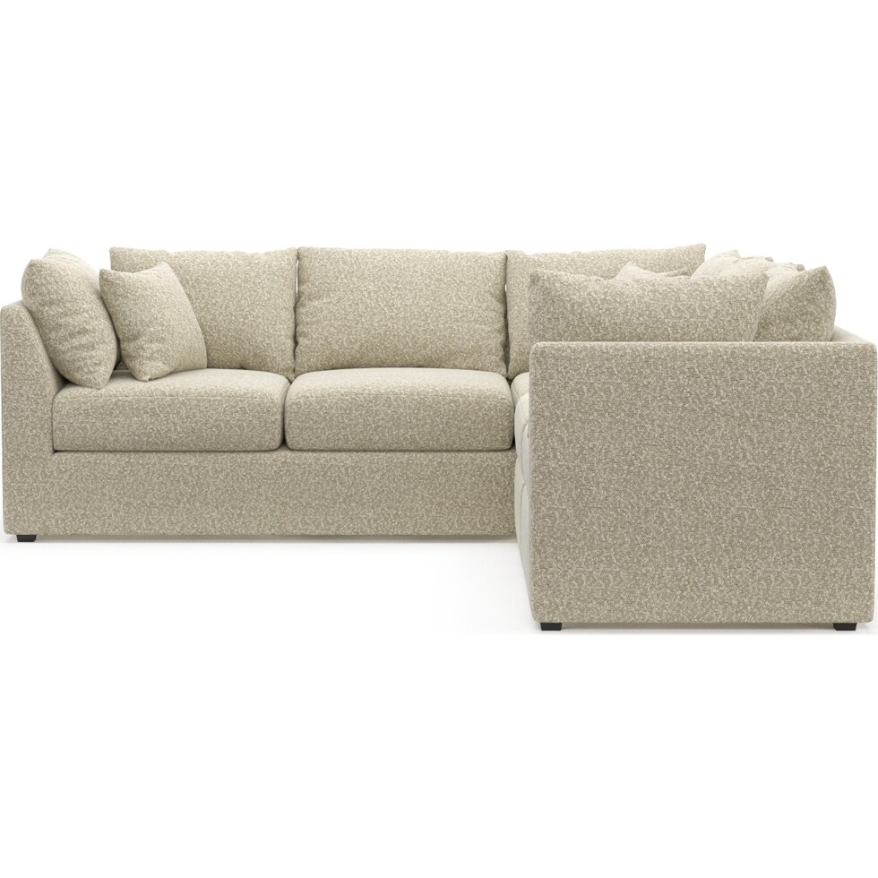 nest gray sectional   