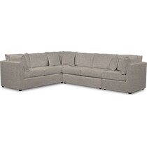 nest gray sectional   