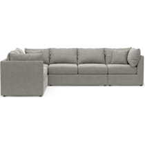 nest gray sectional   