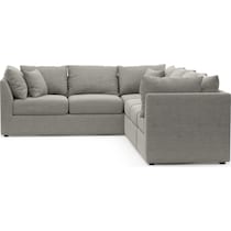 nest gray sectional   