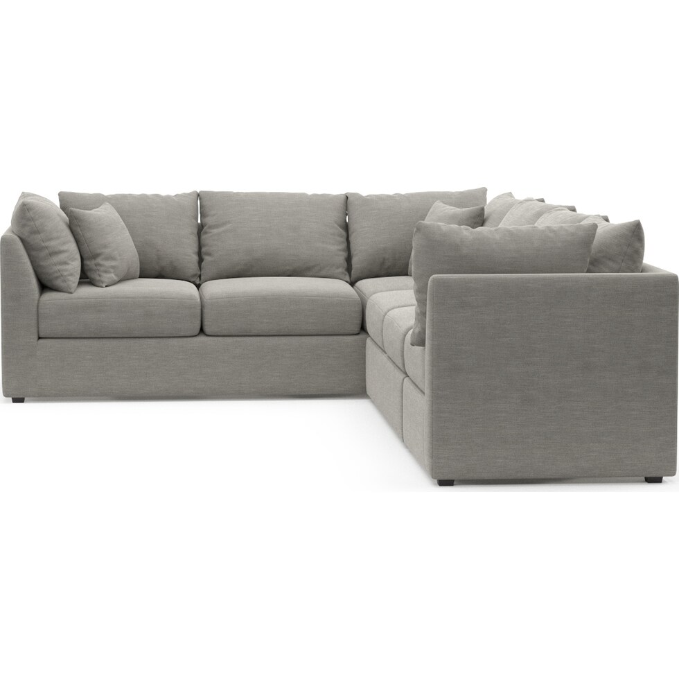 nest gray sectional   