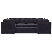 nest gray sectional   