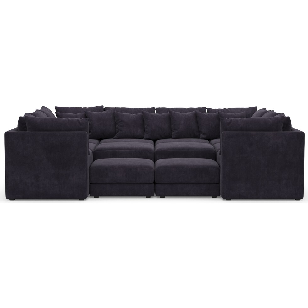 nest gray sectional   