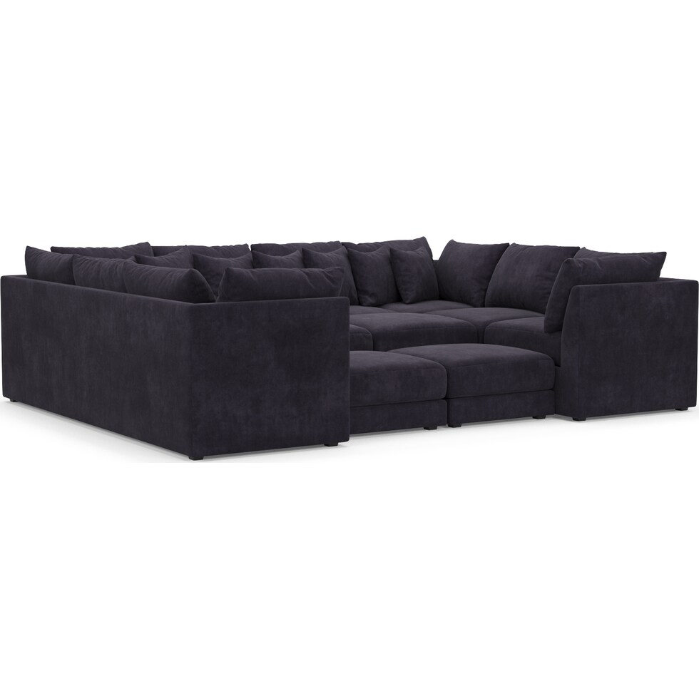 nest gray sectional   