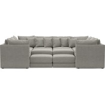 nest gray sectional   