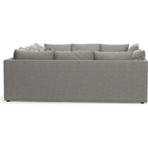 nest gray sectional   