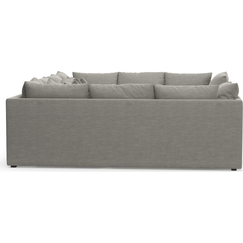 nest gray sectional   