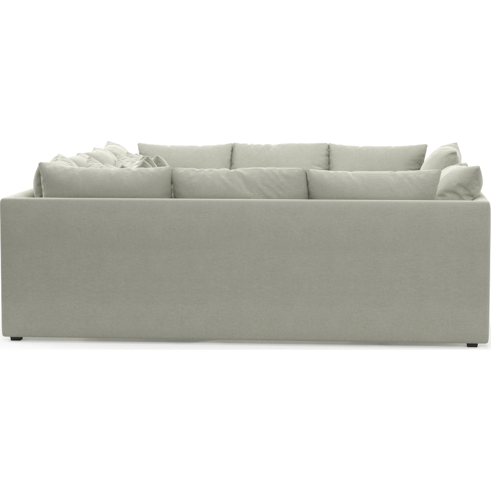 nest gray sectional   