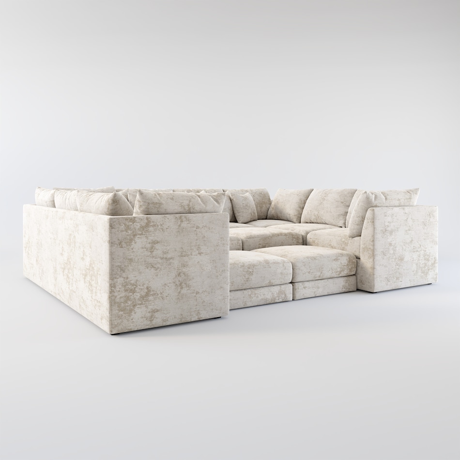 Nest 9Piece Pit Sectional Value City Furniture