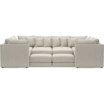 nest gray sectional   