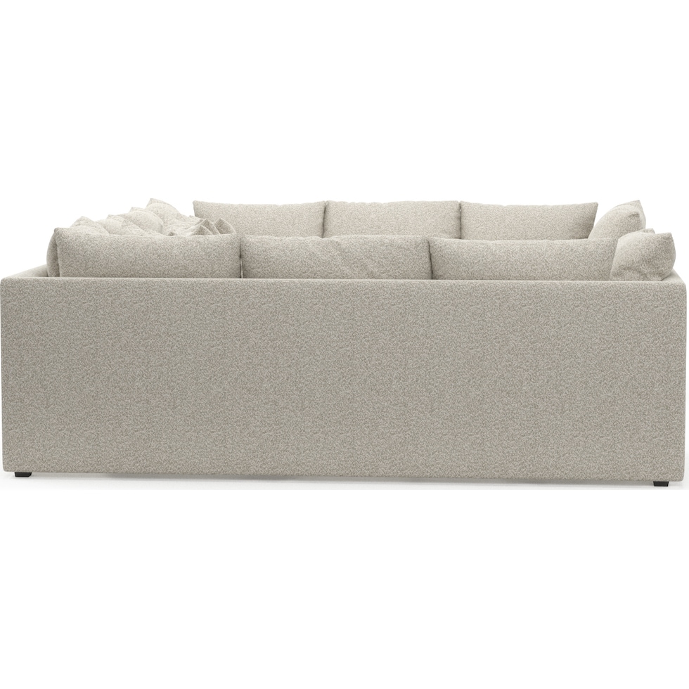 nest gray sectional   