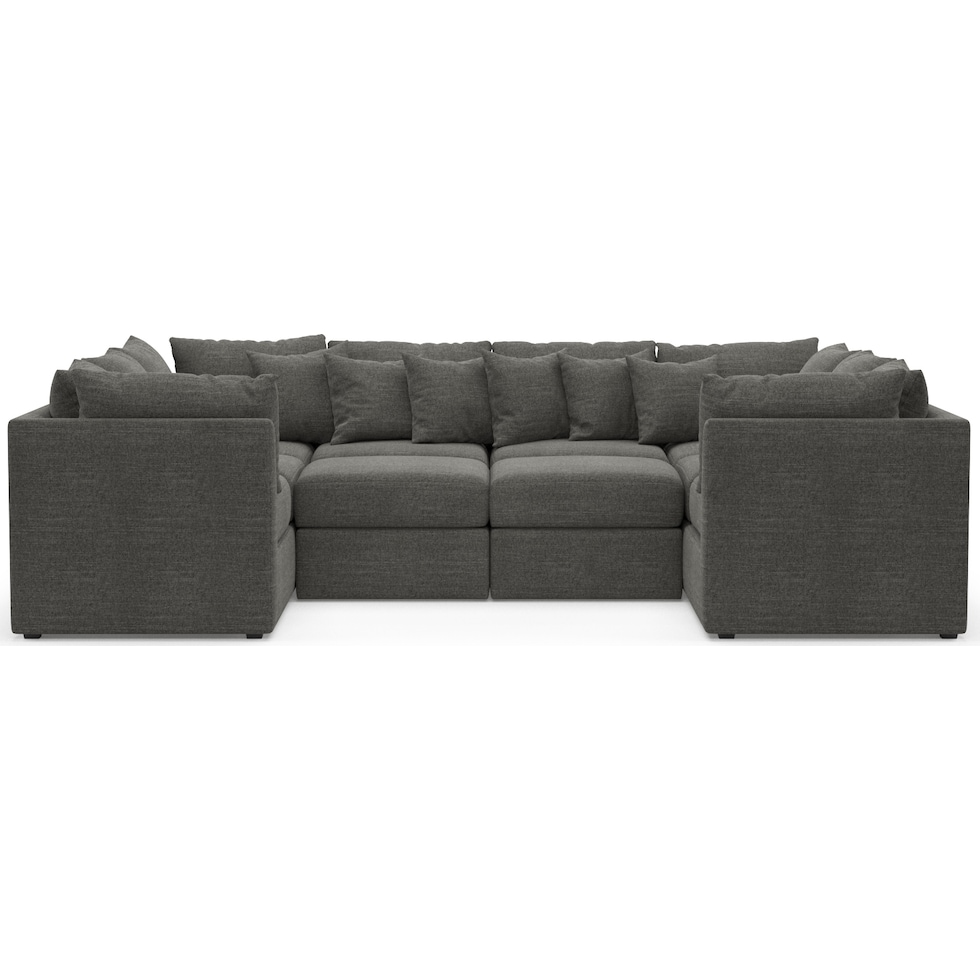 nest gray sectional   
