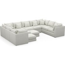 nest gray sectional   