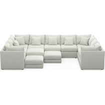 nest gray sectional   