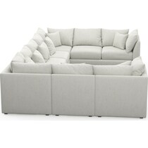 nest gray sectional   