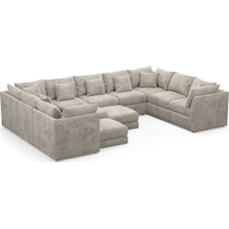 nest gray sectional   