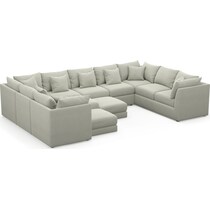 nest gray sectional   