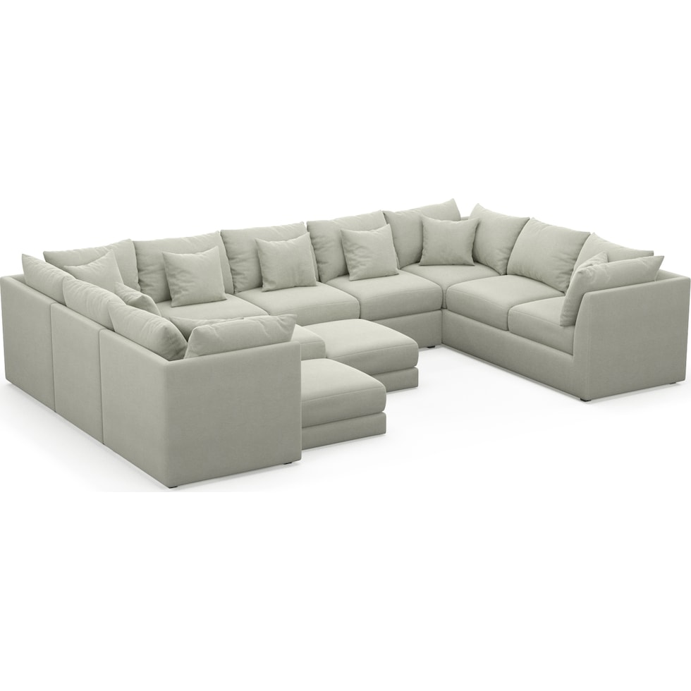 nest gray sectional   