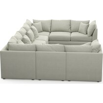 nest gray sectional   