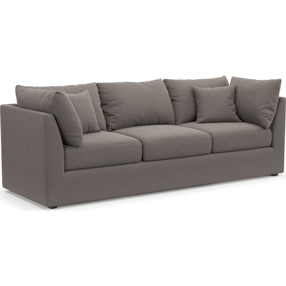 nest gray sofa   