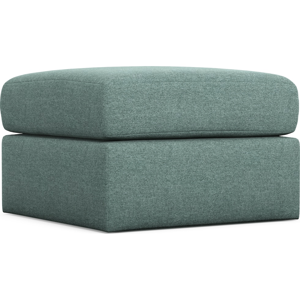 nest green ottoman   