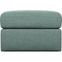 nest green ottoman   