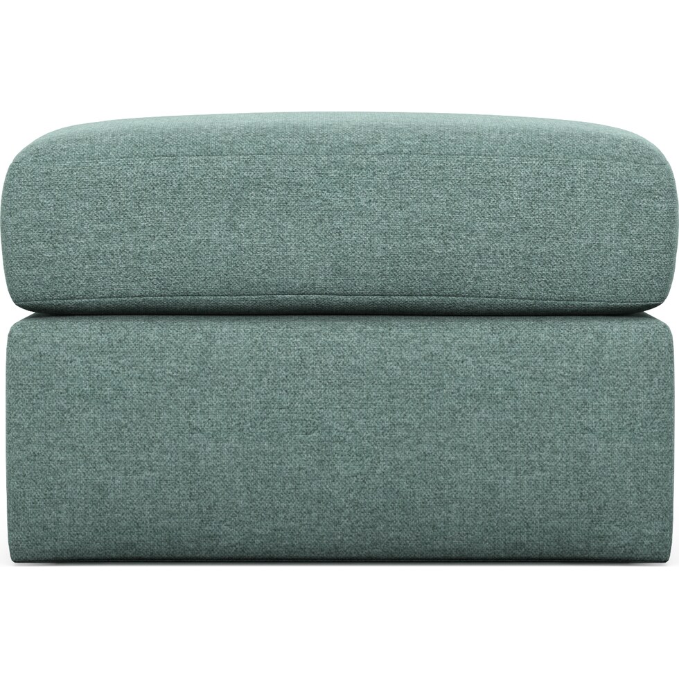 nest green ottoman   