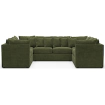nest green sectional   