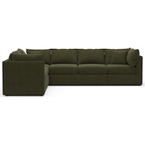 nest green sectional   