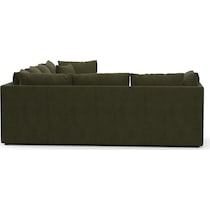 nest green sectional   