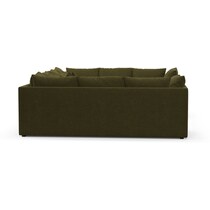 nest green sectional   